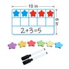 ZazzyKid Magnetic Ten-Frame Set: Math Manipulatives for Classroom Learning Counting