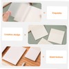 Operitacx 12 Pcs Clear Notes Message Reminder Self Stick Notepad