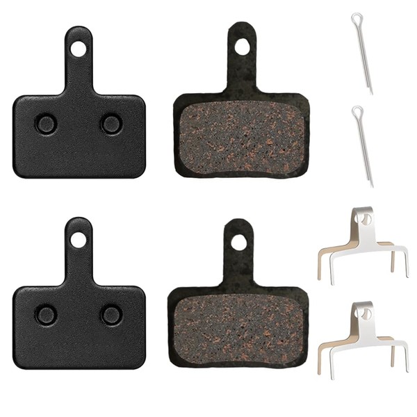 Disc Brake Pads Bicycle Parts Metal Resin Noise Reduction Support