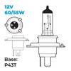 Simply Auto H4 200% Brighter Headlight Bulbs Pair | 55W