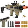 Spcozgil Two Modes Soft Bullet Toy Gun Shell Ejecting Rifle