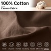 Simple&Opulence 100% Cotton Canvas Natural Fabric by The Yard- 59
