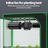 Toolazy Pro 6 Inch Inline Duct Fan, 405 CFM Quiet