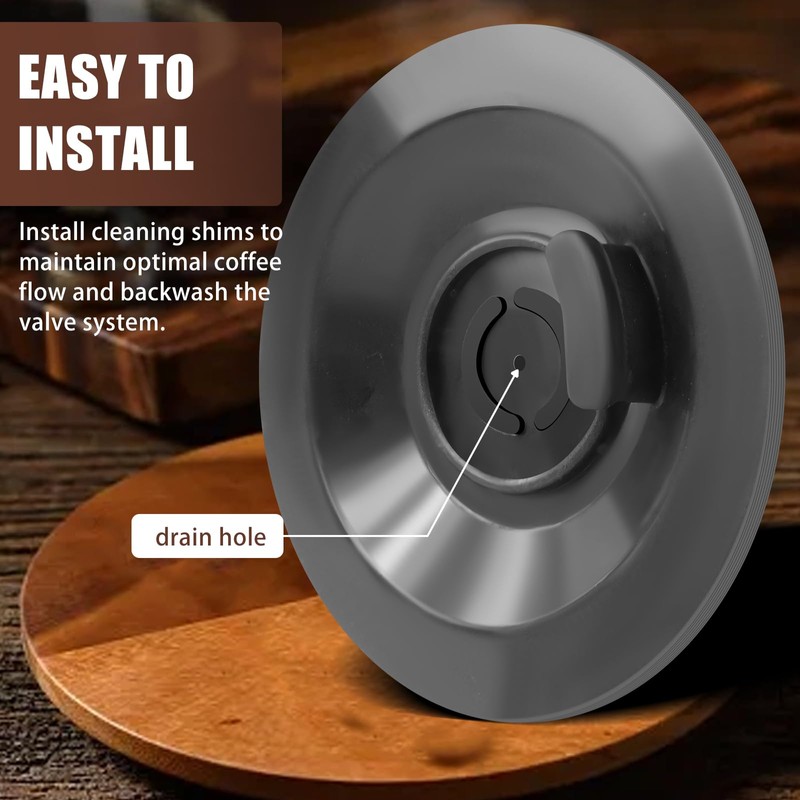 SMLBJUTE Espresso Backflush Cleaning Disc Compatible with Breville BES870XL/ BES878BSS/