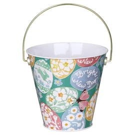 Emma Bridgewater Tin Easter Bucket ┃Egg Hunt Collection Basket ┃ Bright New Day Design