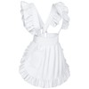 TOKYO REVENGERS Adjustable Retro Ruffle Maid Costume Apron Pockets With