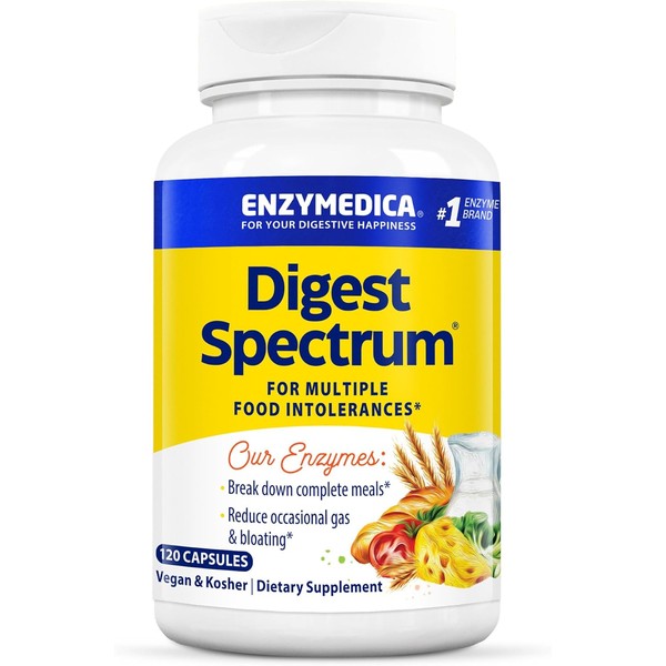 Digest Spectrum, Digestive Enzymes for Multiple Food Intolerances, Offers Fas...