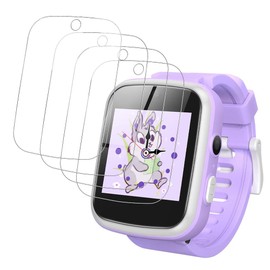 For AGPtEK Kids Smart Watch CT-W11X 1.54in Touch Scree, Protective Film (YCJDP 2023 New Enhanced Model) PET and TPU Composite Material Protective Film 3D Full Protection 6H Hardness HD High Clarity