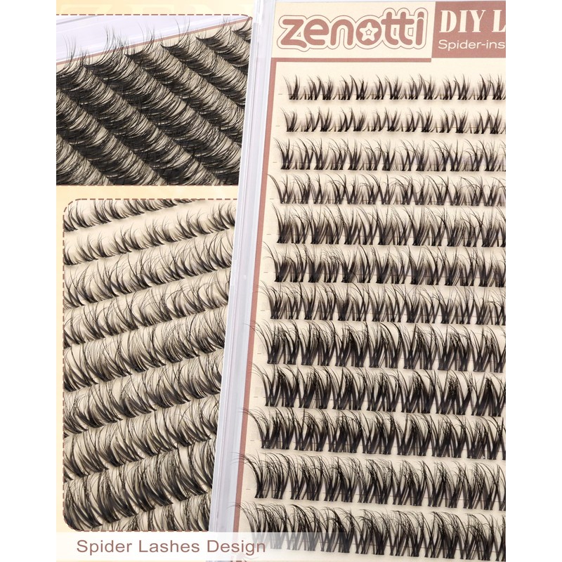 Spider Lash Clusters Wispy Eyelash Clusters Natural Breeze Lashes Cluster