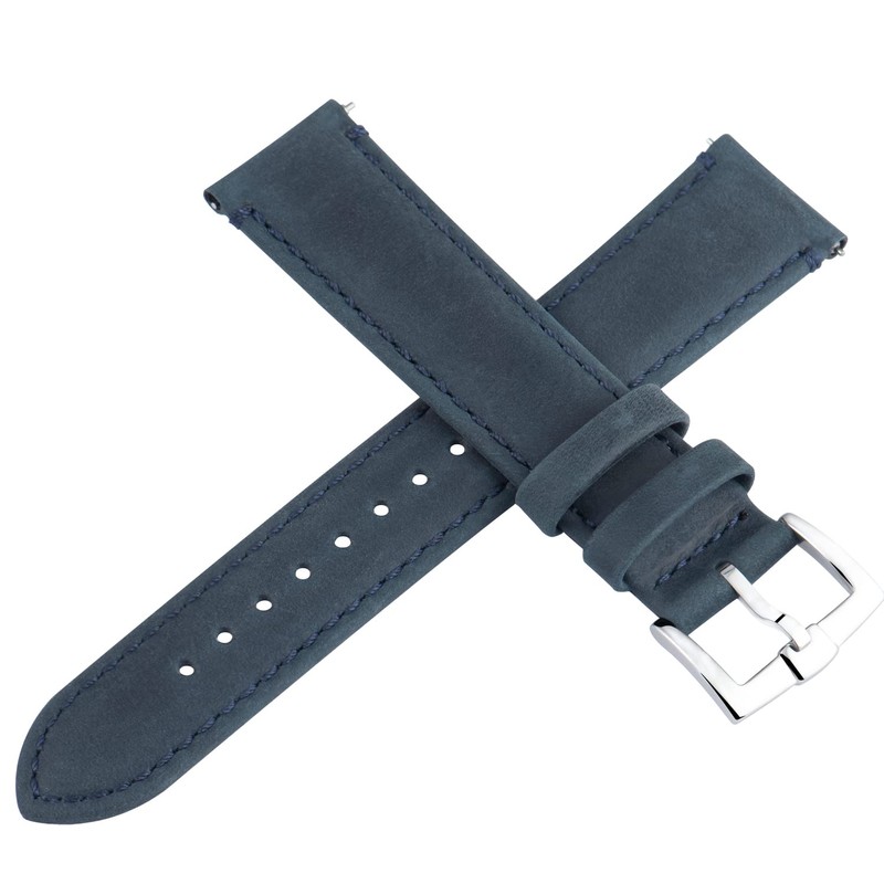 [BRISMASSI ESETTI] Watch Band Quick Release Genuine Leather Watch Band