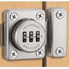 Security Latch & Door Bolt (Number Lock, Silver) DP72990 2ea