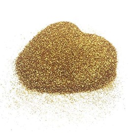 EliteKoopers Fine Glitter 100g Shine Powder for Art and Craft, Nail Art, Paint, Walls Decoration, Cosmatic (Gold)