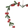 Toyland® Pack of 4 14cm Green and Red Heart Shape