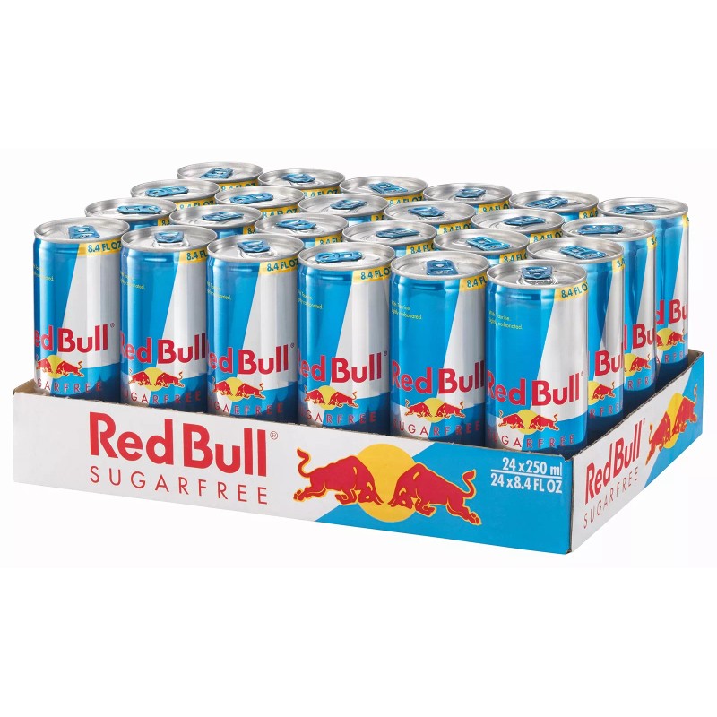 Red Bull Sugar Free Energy Drink, 8.4 Fl Oz Cans,