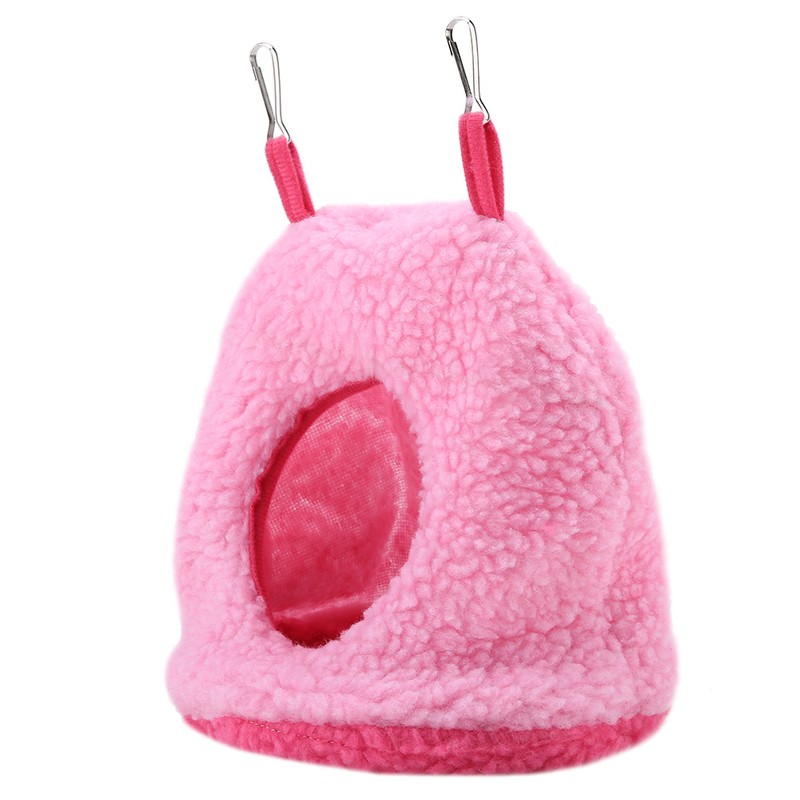 Parrot Nest Berber Fleece Warm Plush Hammock Hanging Swing Bed