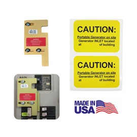 EAT-CH200V GenInterlock Cutler Hammer Generator Interlock Kit Vertical Throw Main 150 or 200 amp Panel Generator Interlock Kit