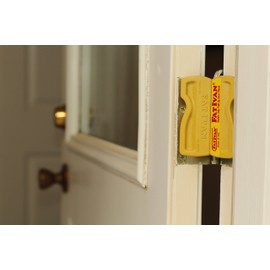 The Original FatIvan Fold Up Door Chock with Magnet Yellow
