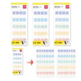 deli 480 Pcs Page Tabs Sticky for Book Sticky Tabs for Planner Sticky Index Tabs Self Adhesive Page Markers Tabs Notebook Tabs Stick on Divider Sticky Note Tabs Paper Tabs Ultra Tabs Book Tabs(S)