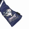 4Pcs 1/3/5/UT Golf Wood Headcovers Cartoon Snow Leopard Pattern PU