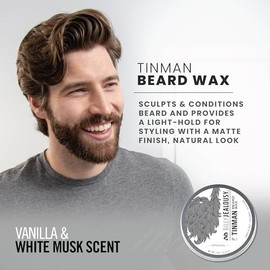 Billy Jealousy Tin Man No 1 Beard Wax, 2 oz.