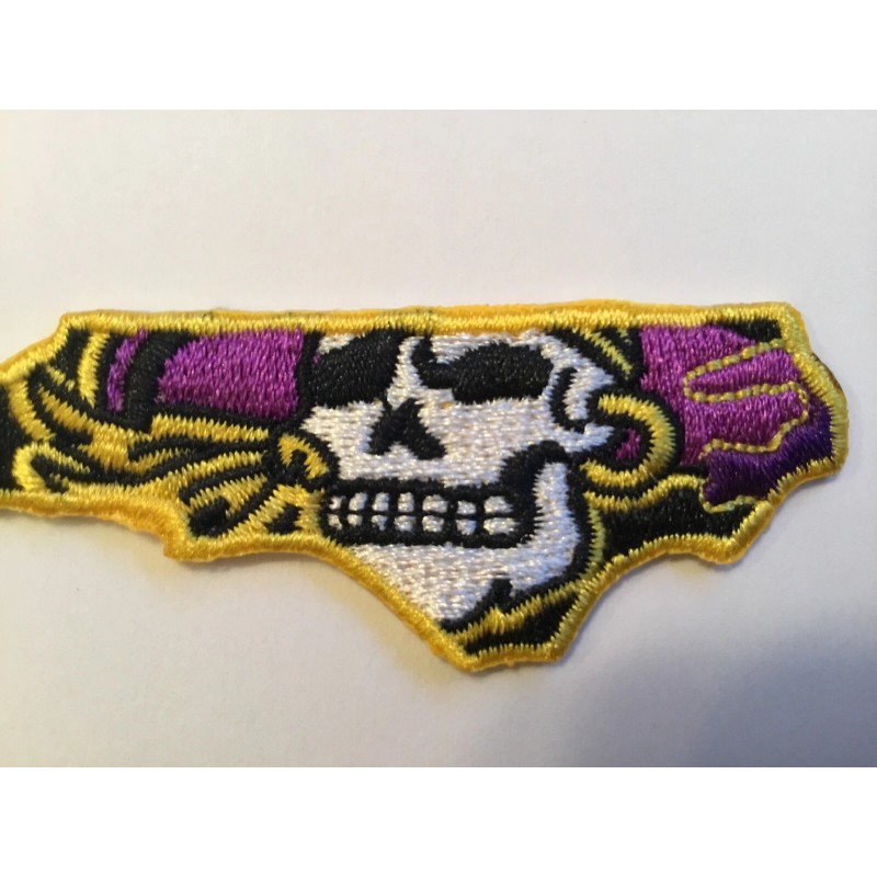 ECU East Carolina Pirates Vintage Embroidered Iron On Patch 3"