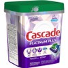 Cascade Platinum Plus Action Pacs Dishwasher Detergent - Fresh Scent,