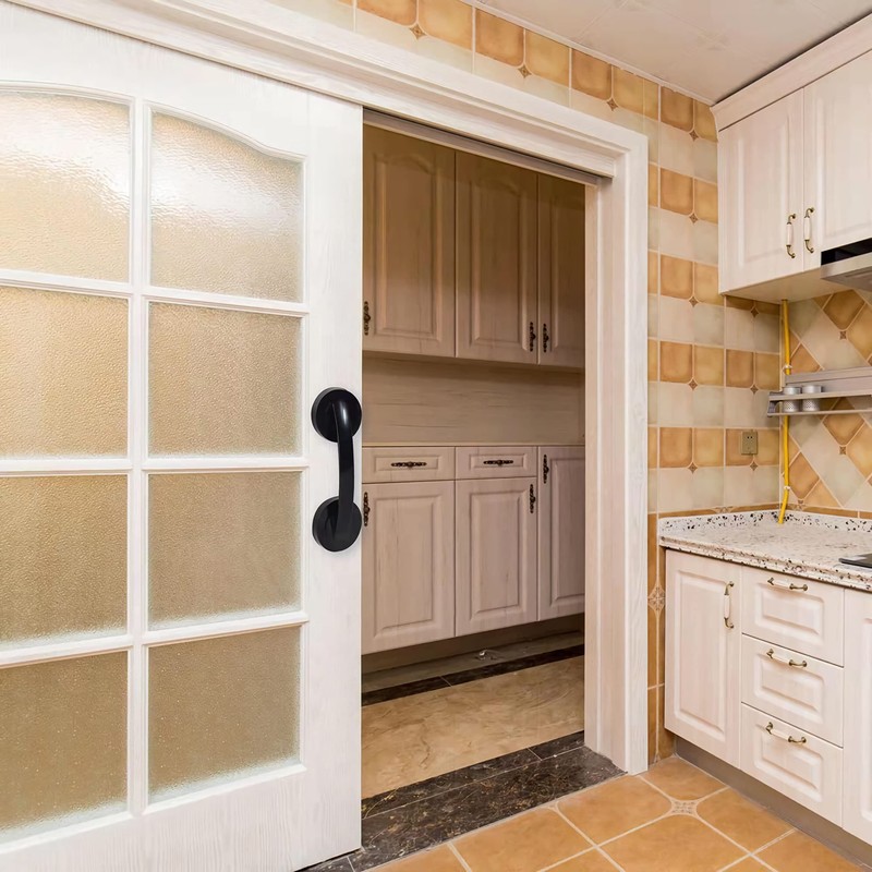 Glass Door and Window Handle, Suction Cup Bathroom Sliding Doors