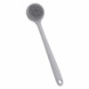 Spazzola Schiena Doccia, 37.5 cm Grigio