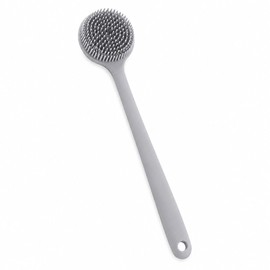 Spazzola Schiena Doccia, 37.5 cm Grigio