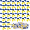 500 Pairs Corded Ear Plugs Bulk 25dB NRR with String,Blue