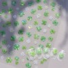 네일아트 행운듬뿍 초록초록 네잎클로버 엠보스티커 Lucky Green Green Four-Leaf Clover