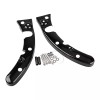 Unbranded Gloss Black Rear Fender Support Brackets For Harley 09-13