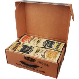 Alessi Taste of Italy Holiday Variety Gift Box, Sampler of Culturally Inspired Soups, Pastas, Risottos, Farros and Premium Bread Sticks