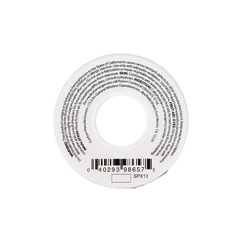 RadioShack SnCu 99.3/0.7 Lead-Free Solder, 0.022" Diameter - 3.0oz