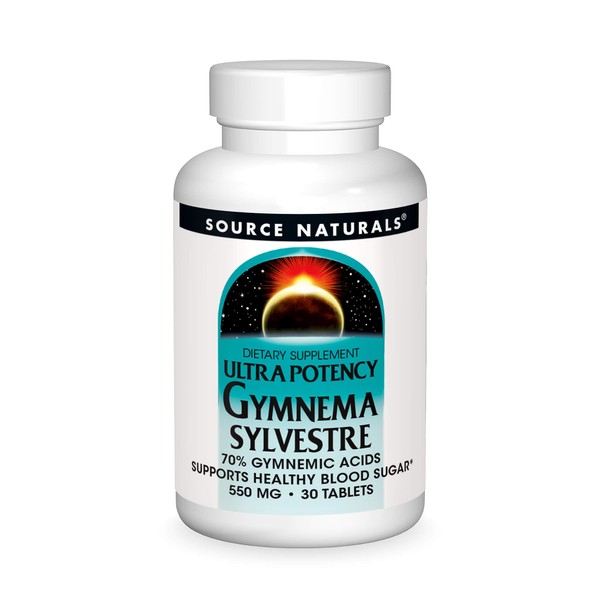 Ultra Potency Gymnema Sylvestre 550 mg Source Naturals, Inc. 30 Tabs