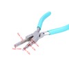 Winding Pliers 3‑Section Round Nose Carbon Steel Wire Coilling Shaping