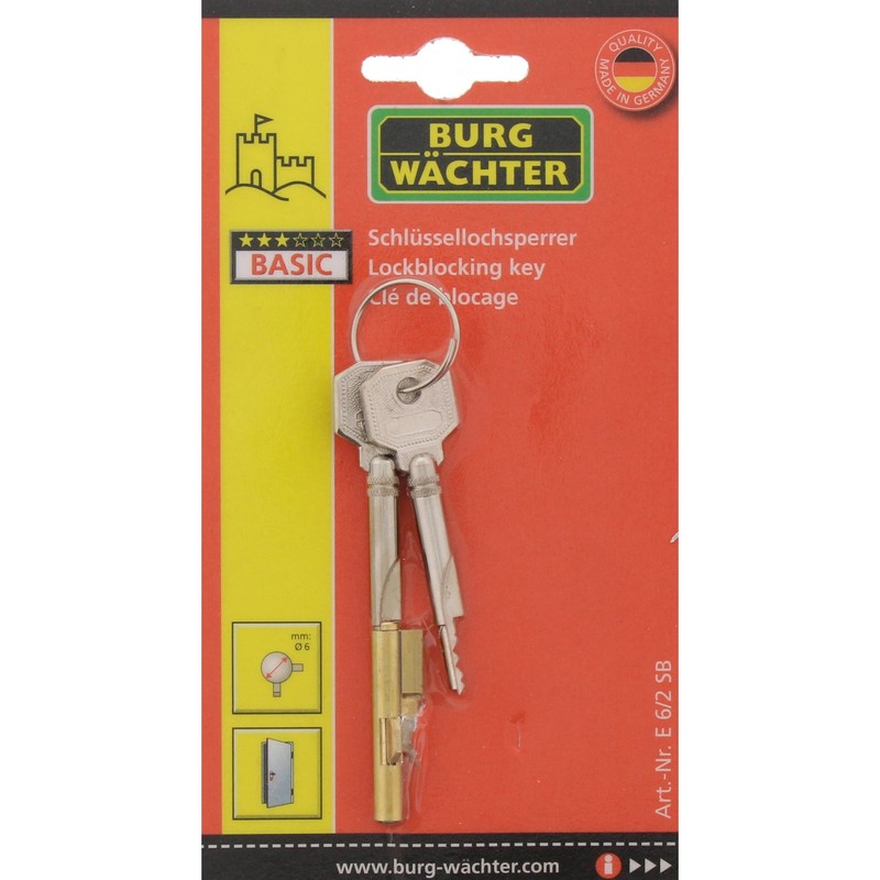 Burg Wächter E 6/2 SB 4271 Keyhole Mortice Room Door