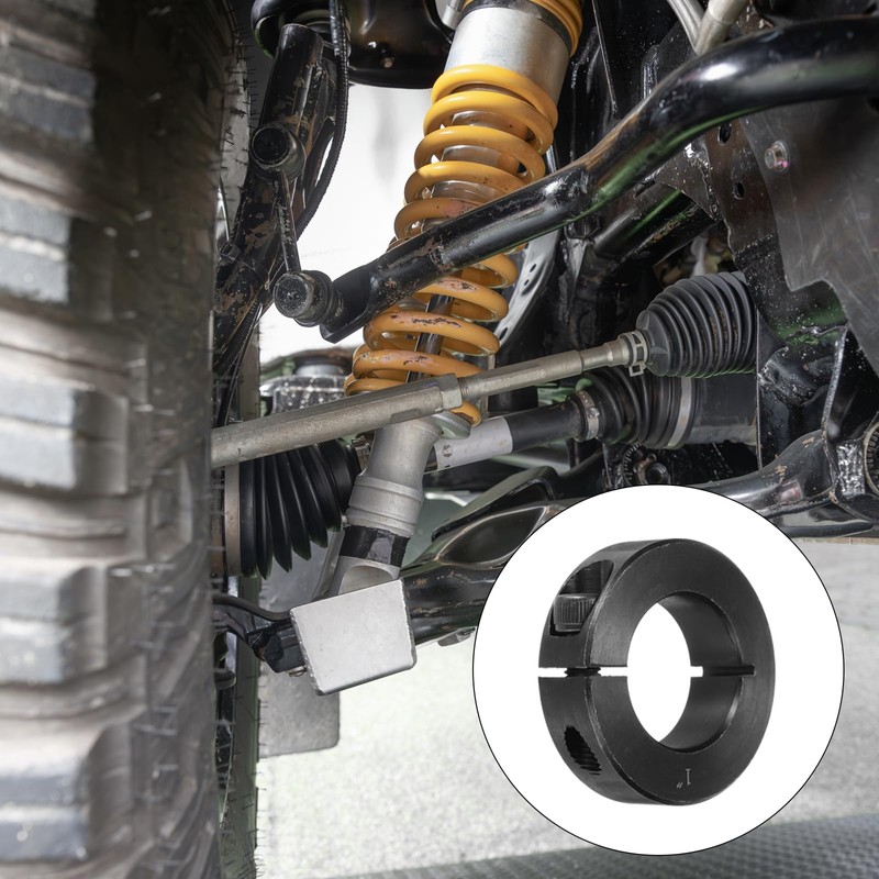 QUARKZMAN Wave Ring 1 Inch Bore Single Split Carbon Steel