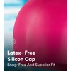 Speedo Unisex Adult's Plain Moulded Swim Cap, Black, One Size
