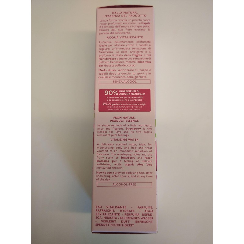 Nature's Bouquet Erdbeere vitalisierendes Wasser 150 ml