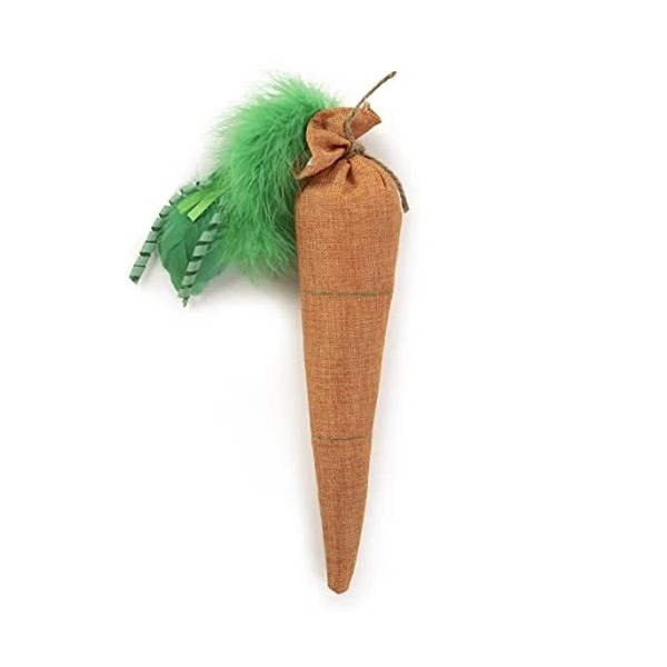 SmartyKat Carrot Catnip Cat, Jumbo, Kolossal Karrot Kicker Toy,All Breed
