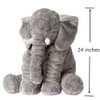 BOOJALOO Giant Stuffed Animals Doll Elephant Stuffed Animal, 24" Stuffed