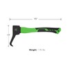 WICING Hookaroon 15 Inch, Pickaroon Forged Steel, with Anti-Slip &