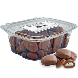 Packaged Premium Candy - 2 Pack (Milk Chocolate Amaretto Pecans Tubs (12 oz.))