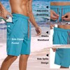 difficort Mens Swim Trunks Quick Dry Bathing Suit 9 inch
