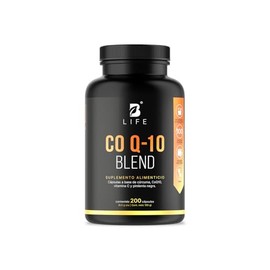 B Life Coenzima Q10 | 200 Cápsulas | 1000mg por porción | Adicionado con Cúrcuma y Vitamina C | Ingredientes Naturales | Co Q-10 Blend.