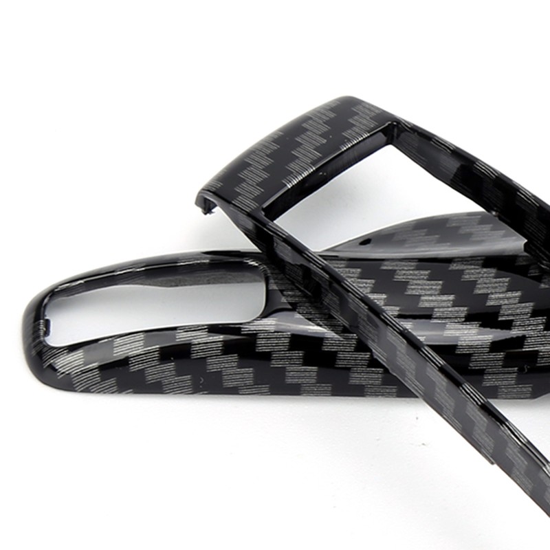 Keyfob Housing Cover Carbon Fiber Color Shell Fit for Cayenne
