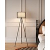 KDG Modern Floor Lamp - Tall Tripod Lamp for Living
