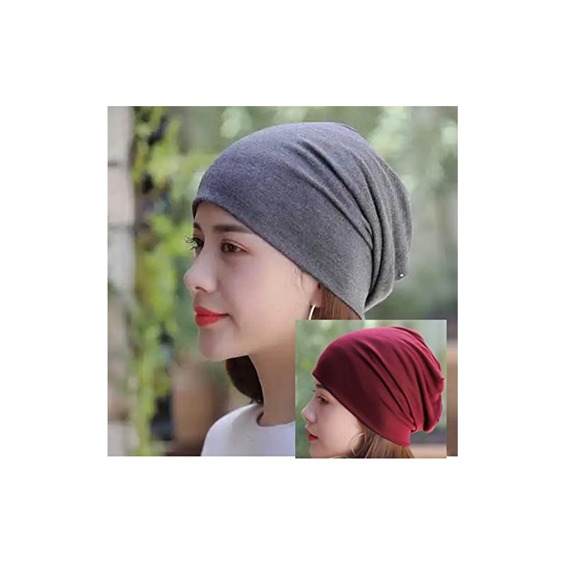 Unisex Beanie Hat for Men and Women Long Beanie for