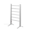 Pursonic TW300 6-Bar Freestanding or Wall Mountable Towel Warmer,Silver